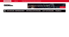Desktop Screenshot of chemadex.com.pl